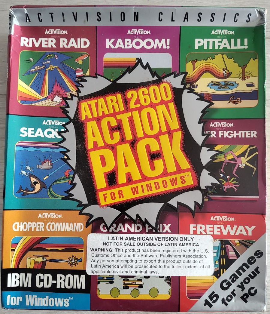 Atari 2600 Action Pack - Frente