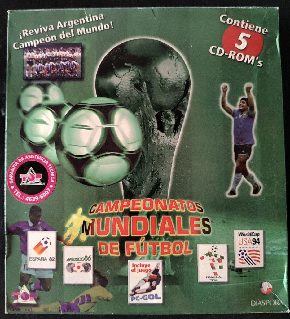 Campeonatos Mundiales de Fútbol - Tele Opción S.A - Frente
