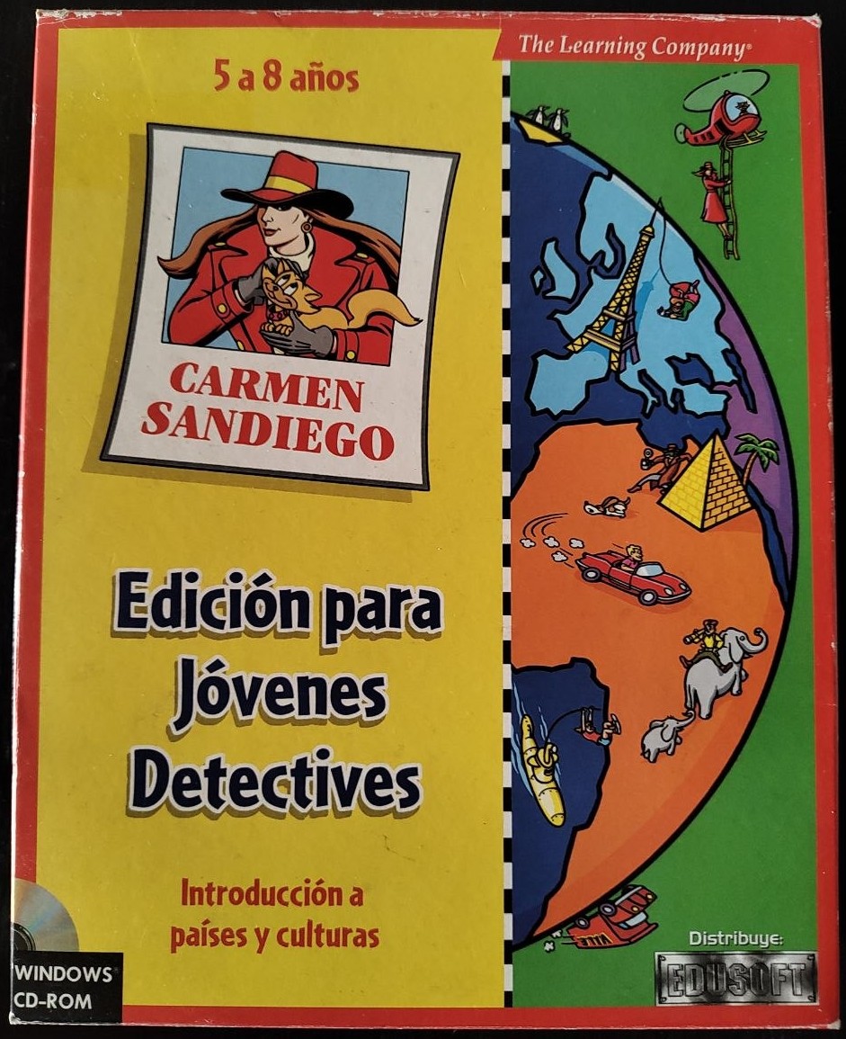 Carmen Sandiego Jóvenes Detectives - Edusoft - Frente