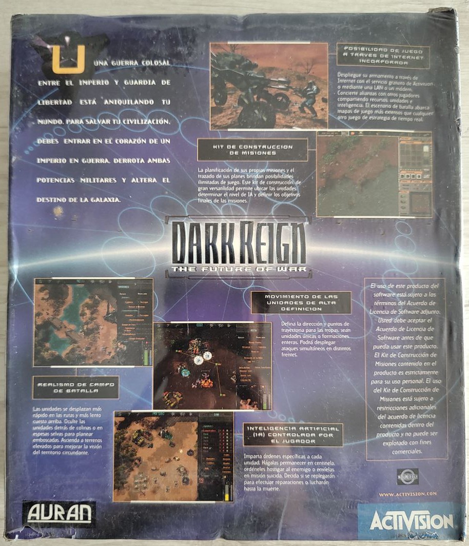 Dark Reign - The Future of War | Matiargs Website