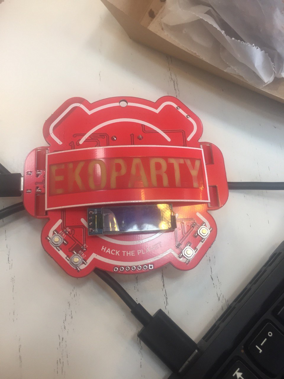 Ekoparty ekobadge