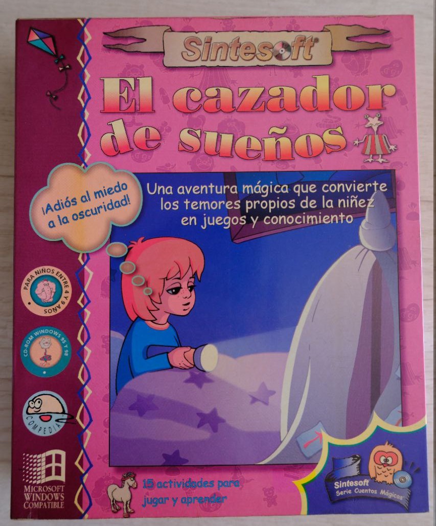 El Cazador de Sueños - Sintesoft - Frente