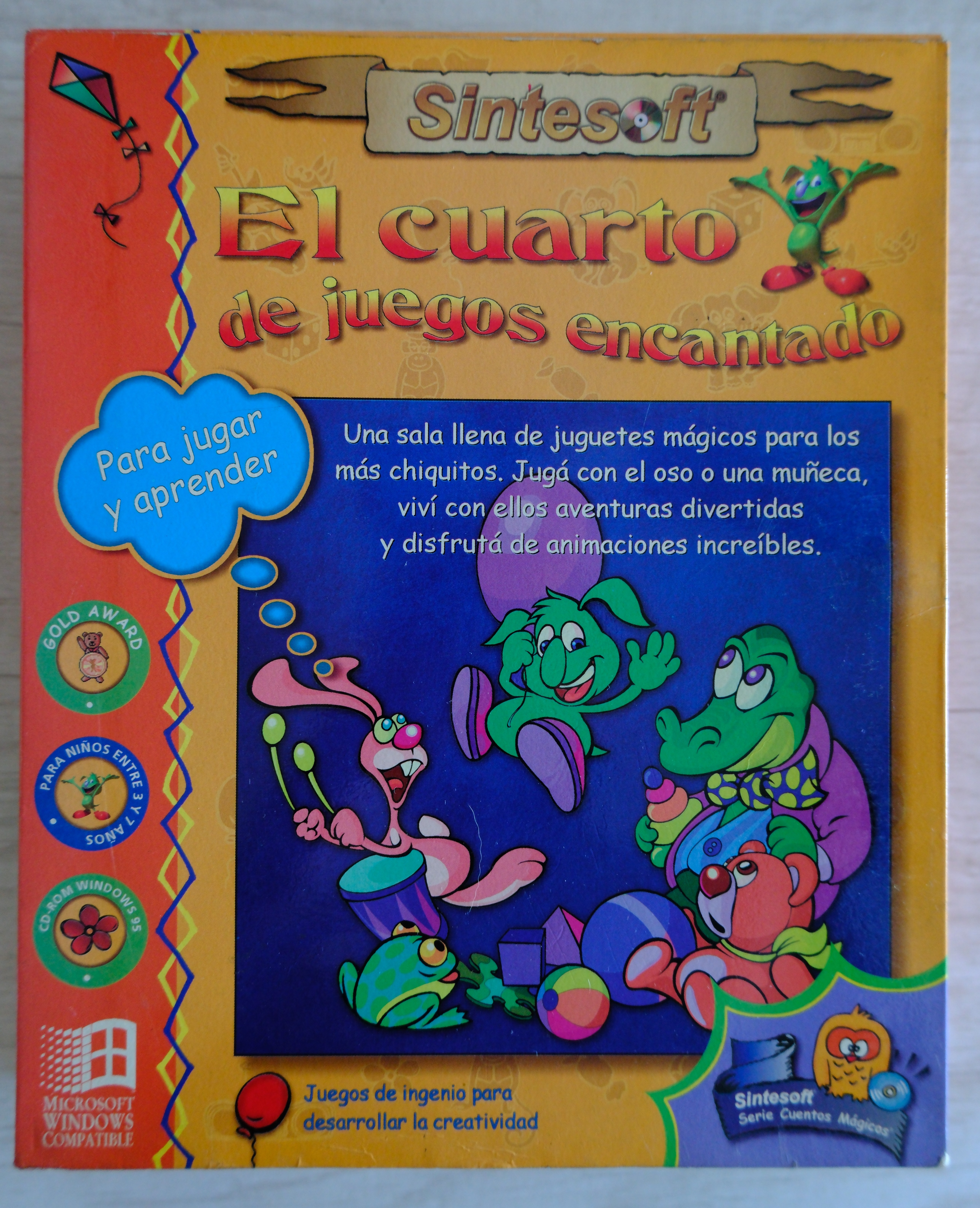 El Cuarto de Juegos Encantandos - Sintesoft - Frente