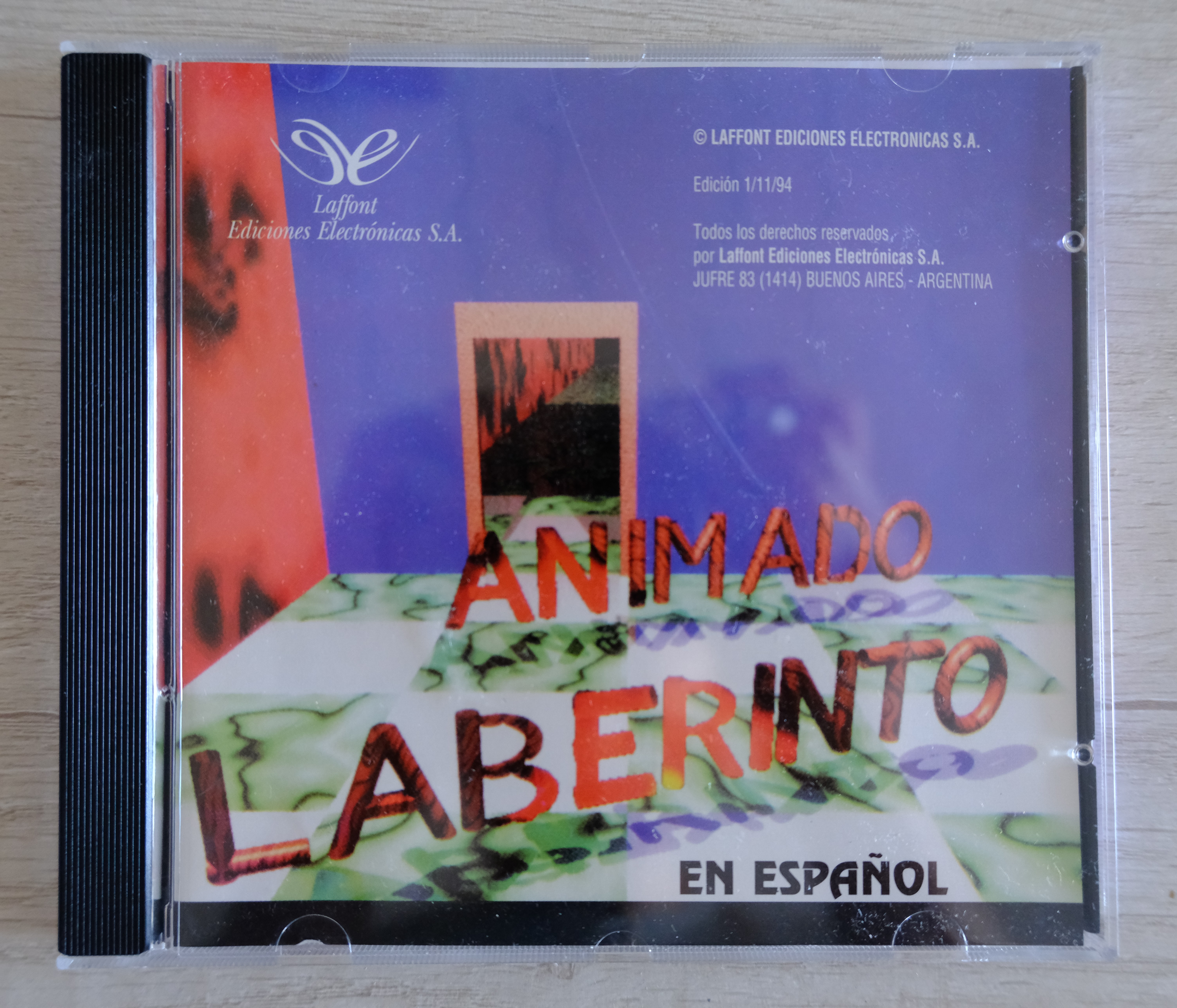 Laberinto Animado - Laffont - CDROM