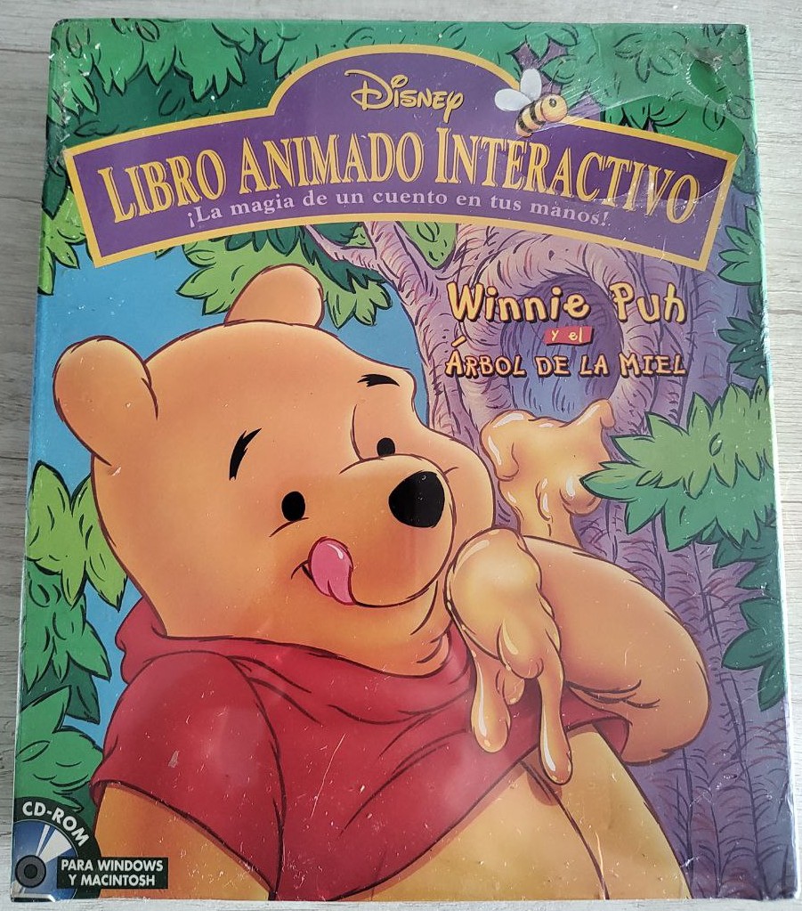 Libro Animado Interactivo Winnie Puh - Frente