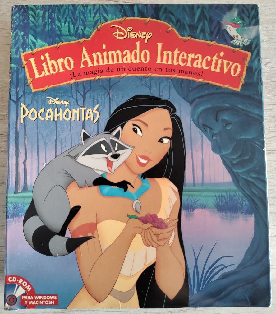 Libro Animado Interactivo Pocahontas - Ofiser S.A - Frente
