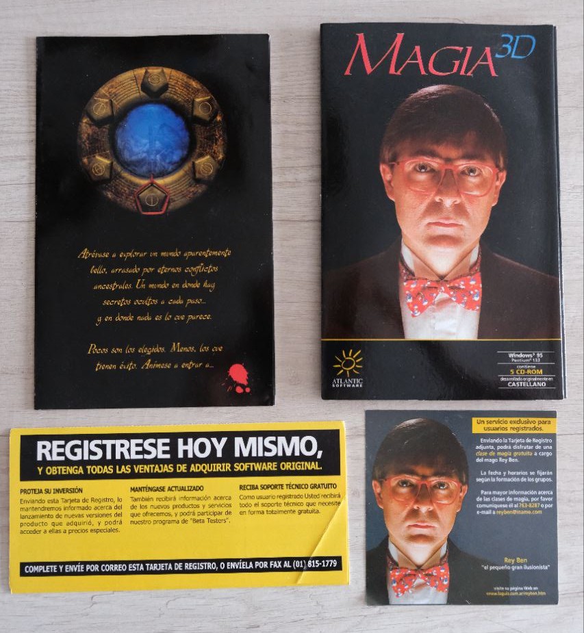 Magia 3D - Atlantic Software - Contenido