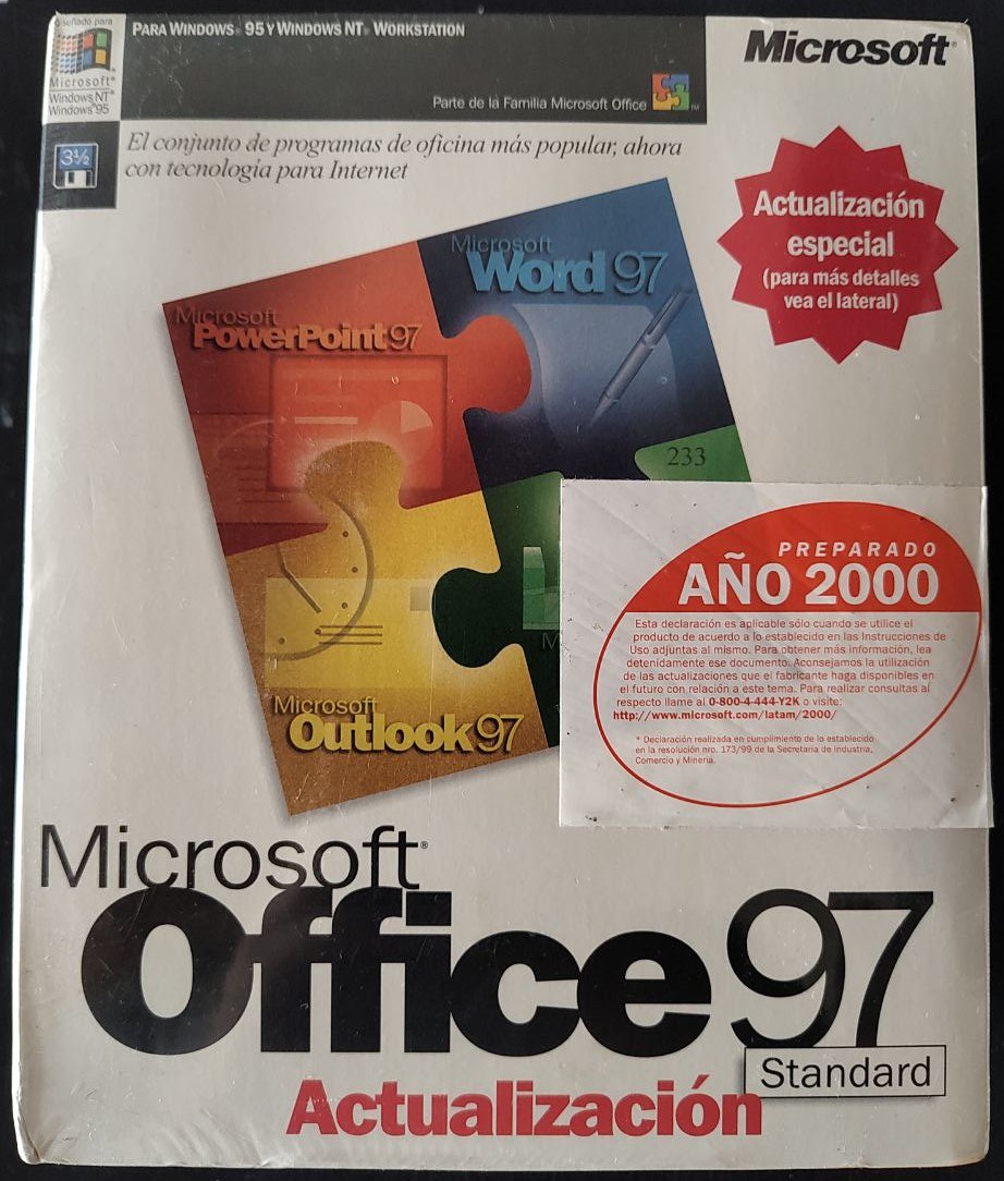 Microsoft Office 97 Actualización - Frente
