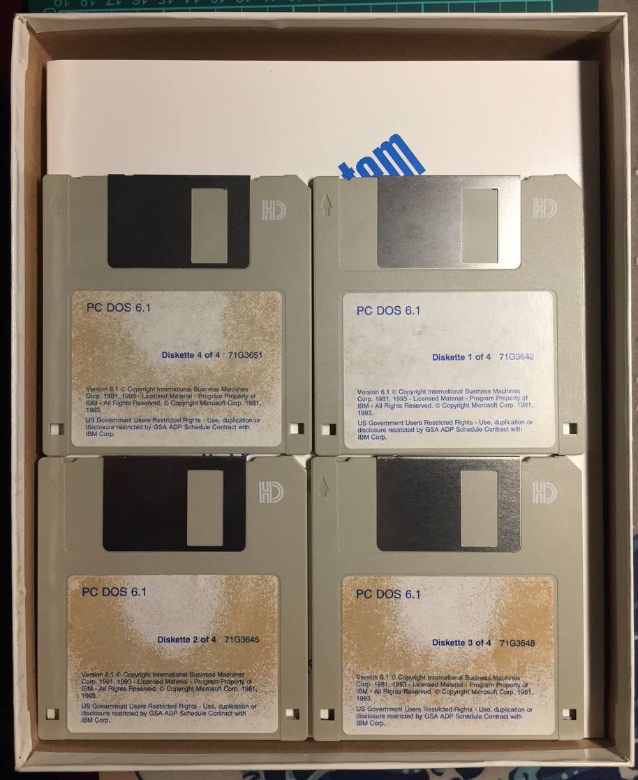 PC DOS 6.1 - IBM - Contenido