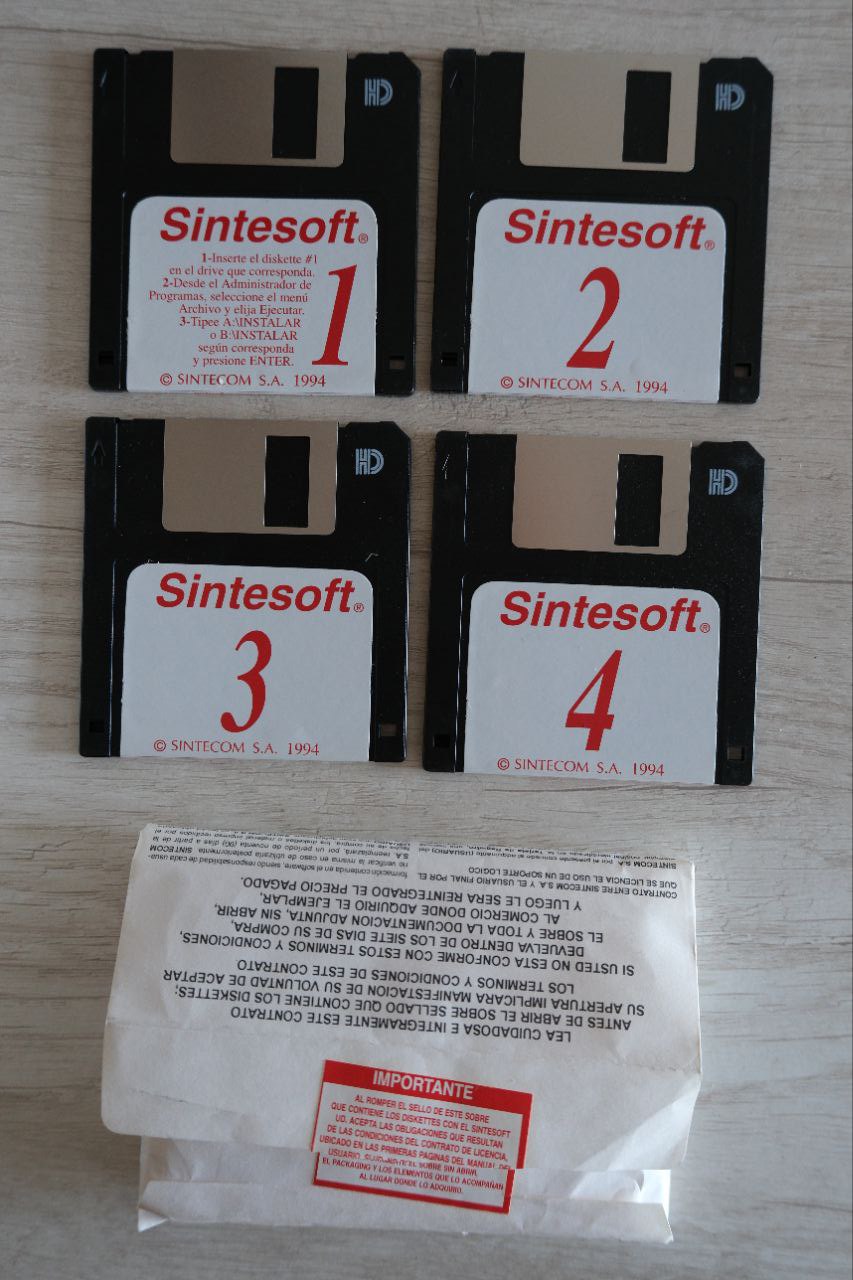 Sistema Solar - Sintesoft - Diskette