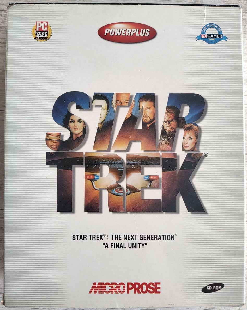 Star Trek - Microprose - Frente
