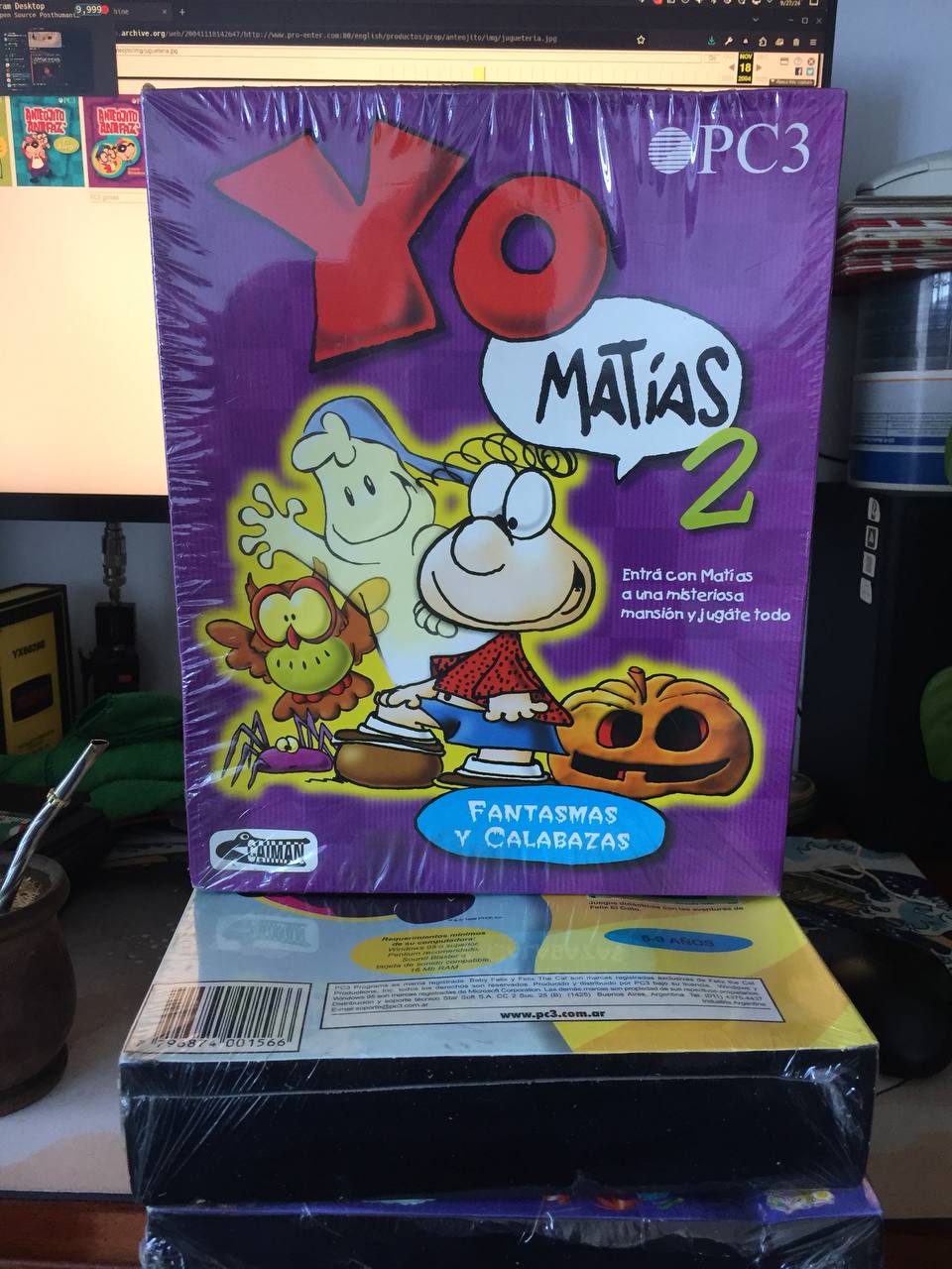 Yo Matías Fantasmas y Calabazas - PC3 Programs - Frente